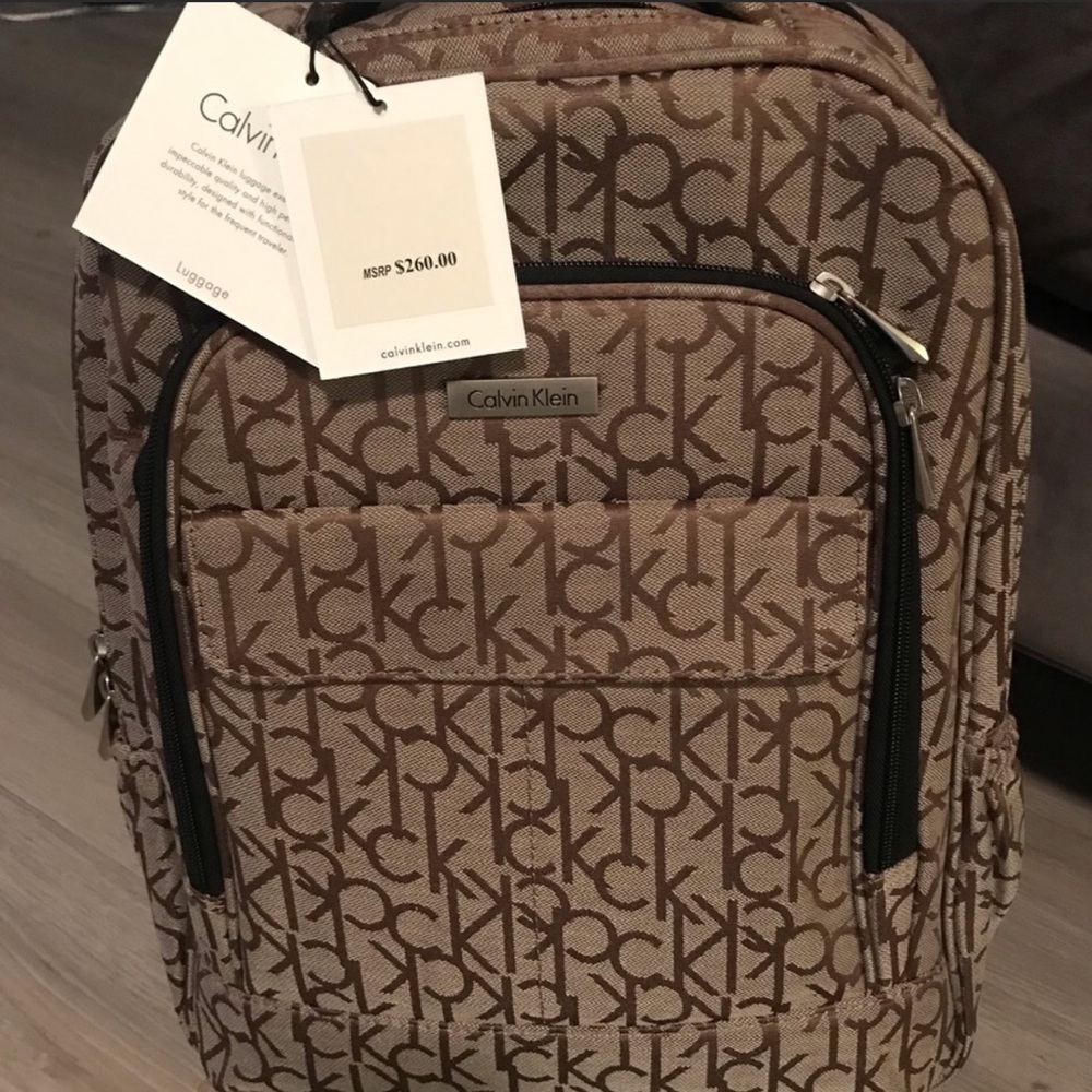 NWOT Calvin Klein back pack